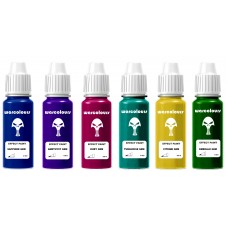 warcolours gem paints set (effects) - 6 bottles